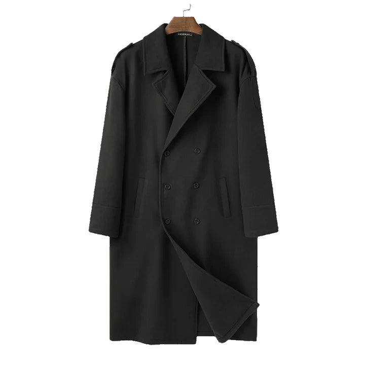 Dlugi - long men's coat with a loose cut