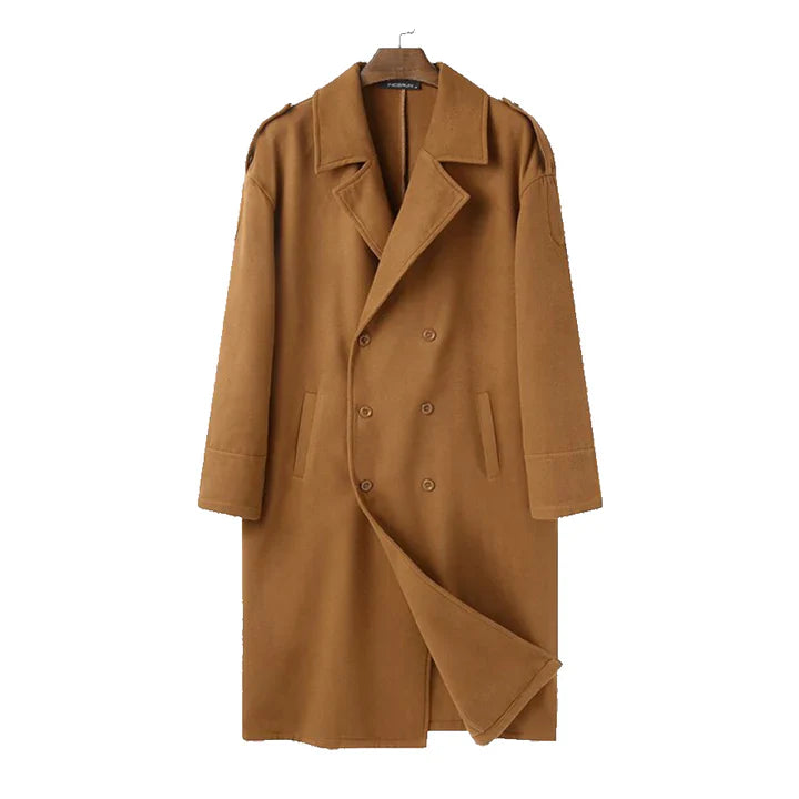 Dlugi - long men's coat with a loose cut