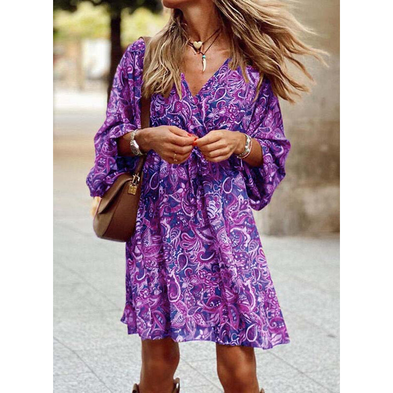 Summer breeze boho dress for women