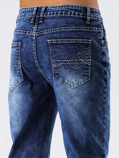 Ethan - casual slim fit stretched jeans for men