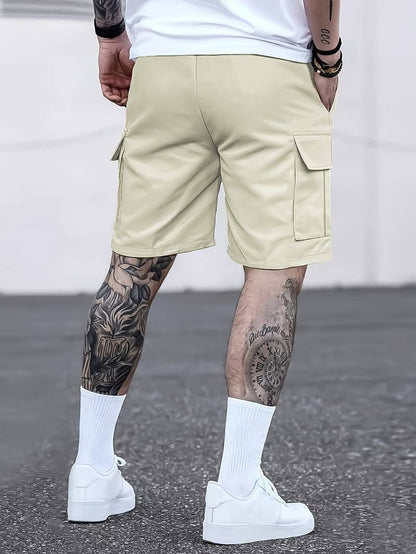 Robert cargo shorts with adjustable drawstring