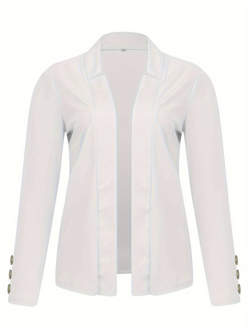 Emma – casual long sleeve button blazer