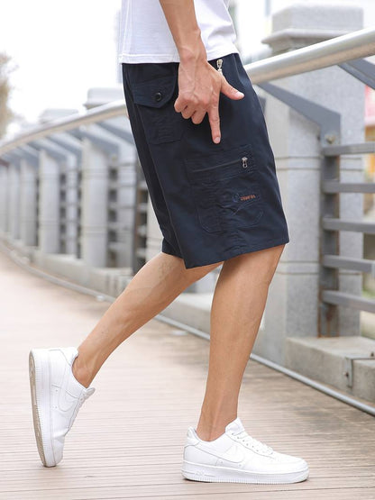 John – casual sports shorts with pockets