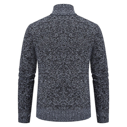 RALPH POLO - Stylish zipper knit sweater for men (Italian design)