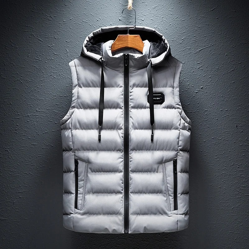 Lincoln - hooded vest for outdoor use