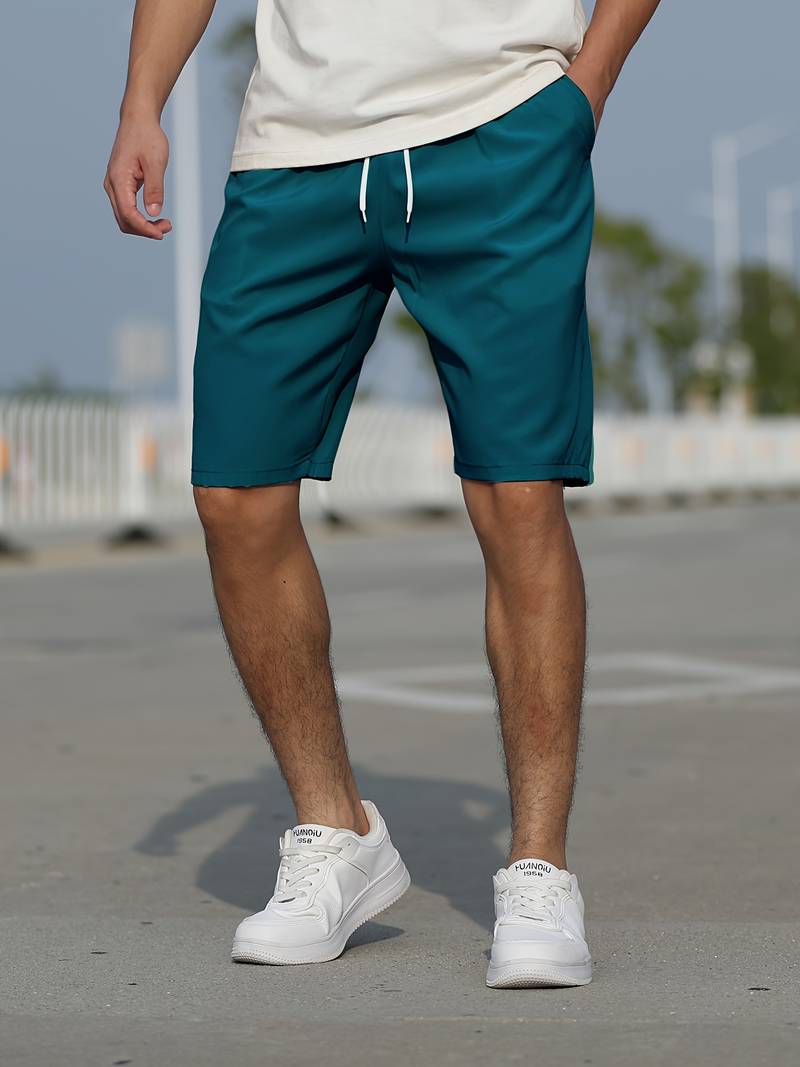 Daniel - graphic drawstring shorts