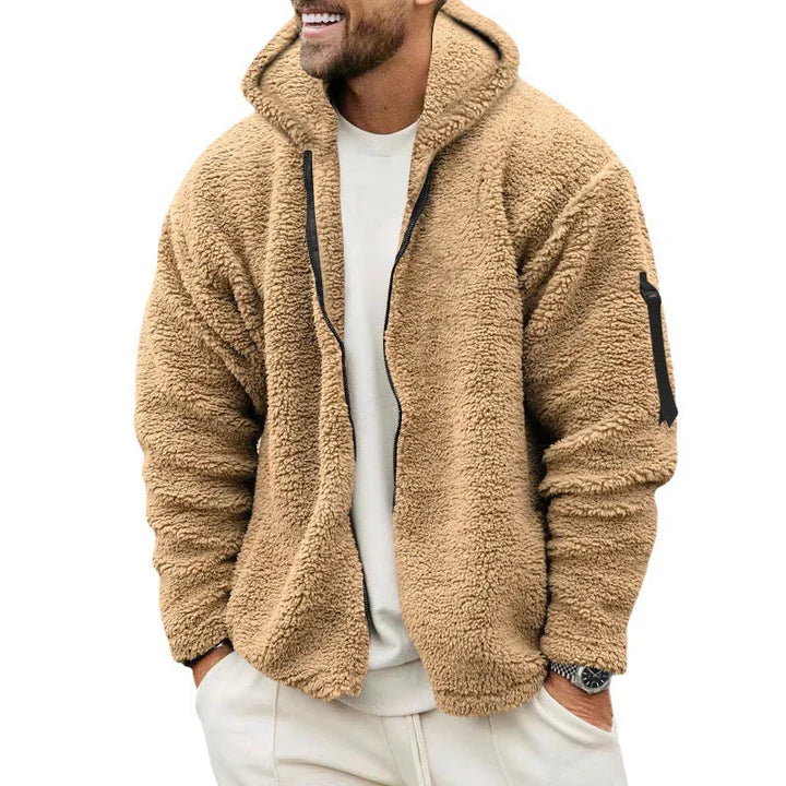 Jaxon - warm fleece jacket for men