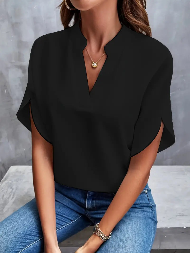 Elegant light blouse for women - caty