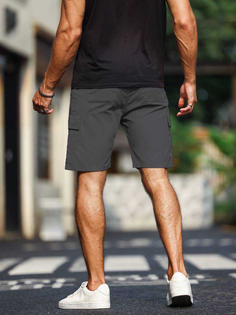 Ethan – simple, comfortable cargo shorts for men