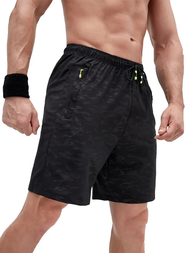 James – breathable shorts with zip pockets