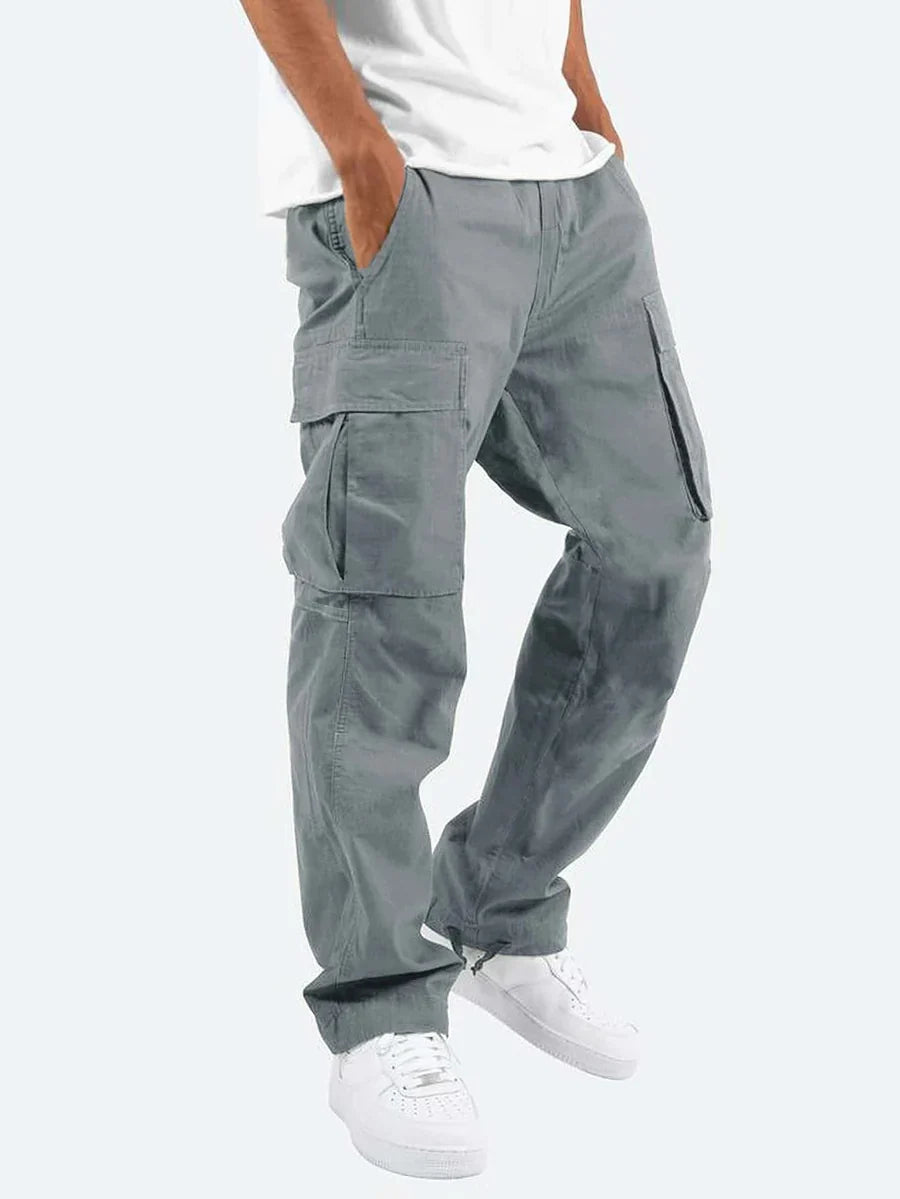 Malvin - loose straight cargo pants