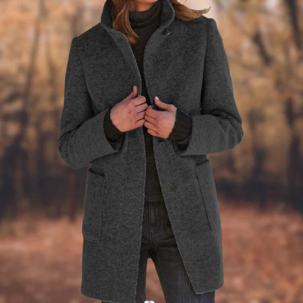 Athena | women's coat with buttons