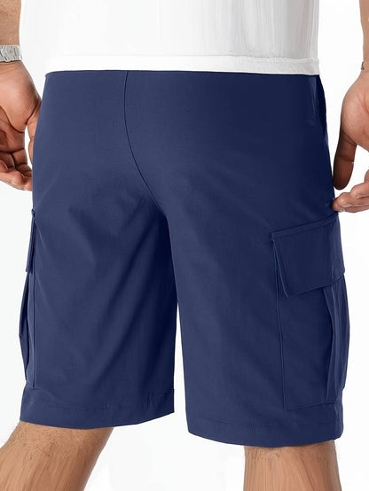 Ethan multi-pocket cargo shorts for men