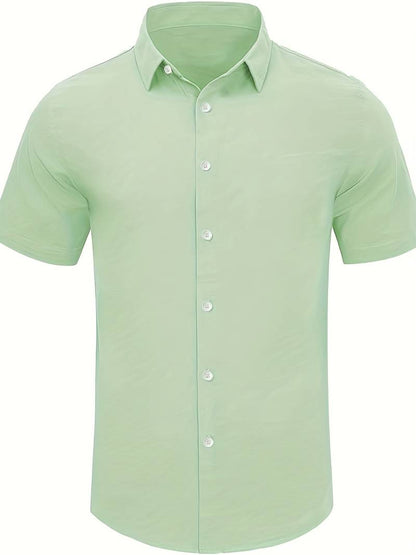 James – comfortable short-sleeved shirt for spring