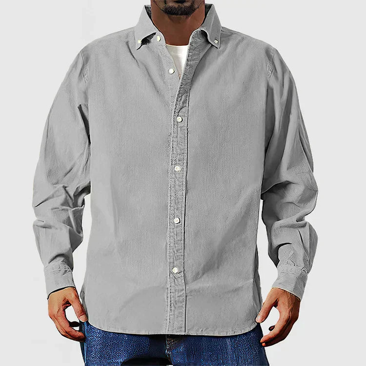 Vox | classic beige corduroy overshirt