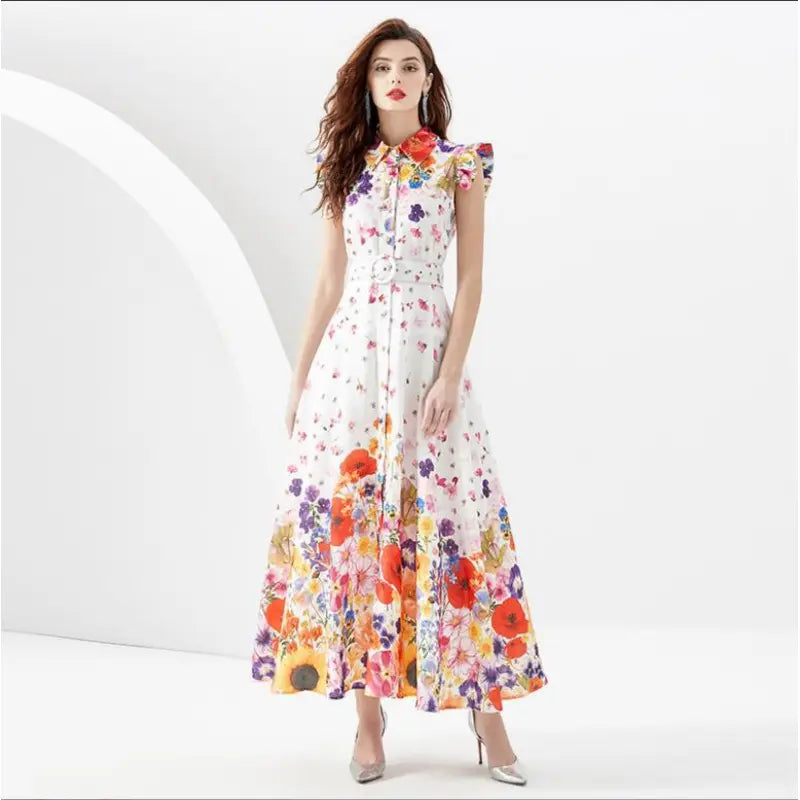 Emily - sunfire maxi dress