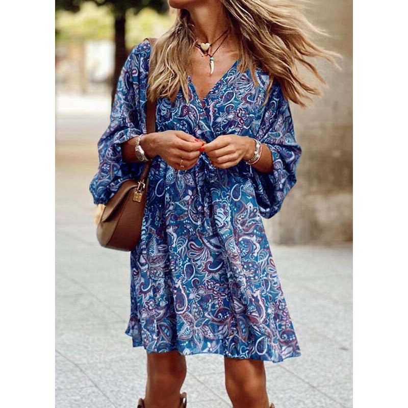 Summer- breeze boho dress for women