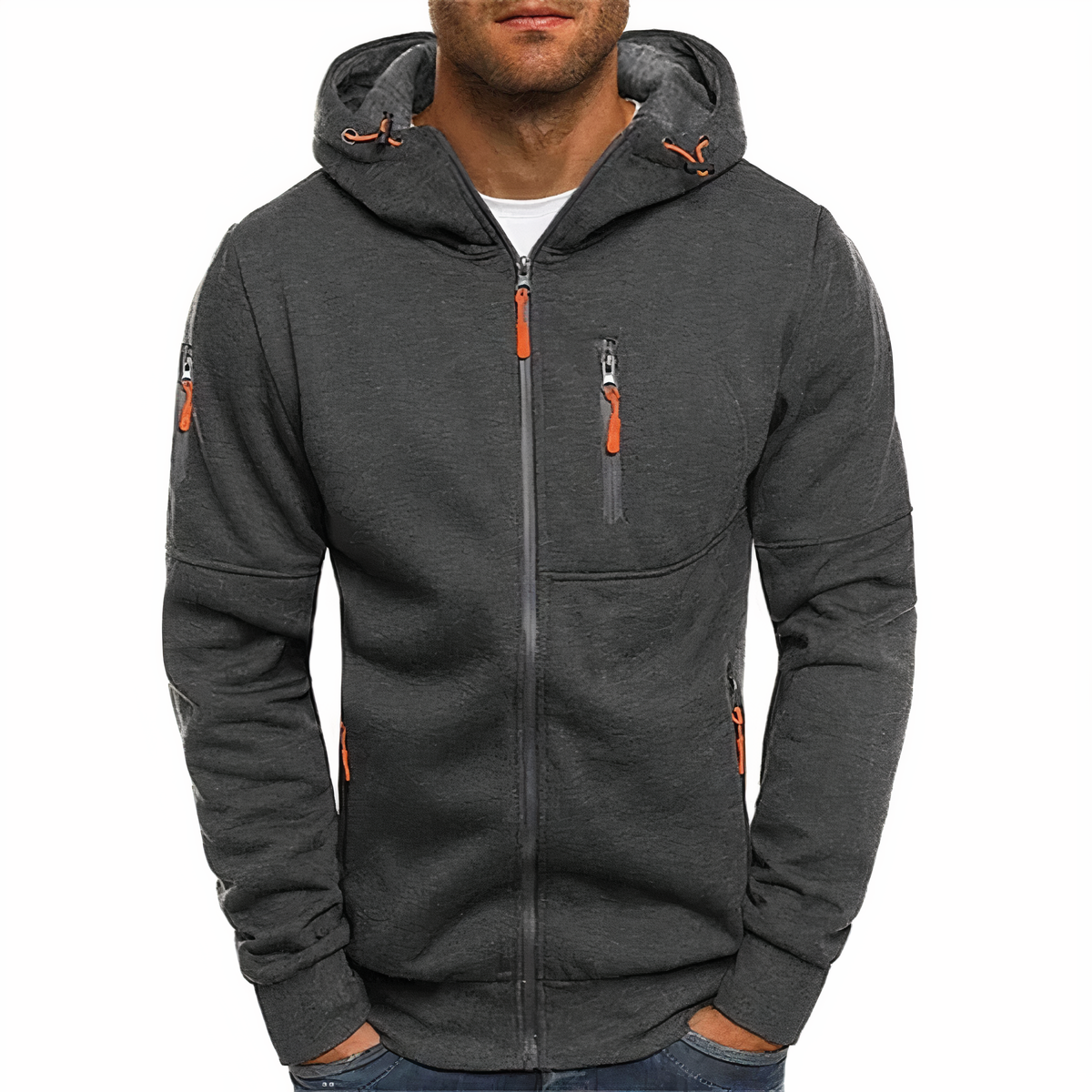 Zipper hoodie - nathan