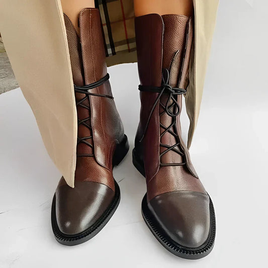 Romy | classic women's boots made of leather