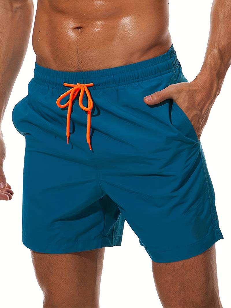 James casual swim shorts with mesh lining