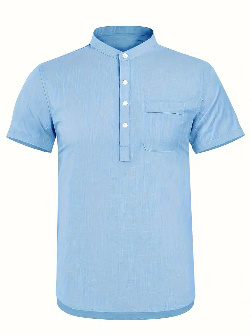 Joe – stylish no-short sleeve shirt for men