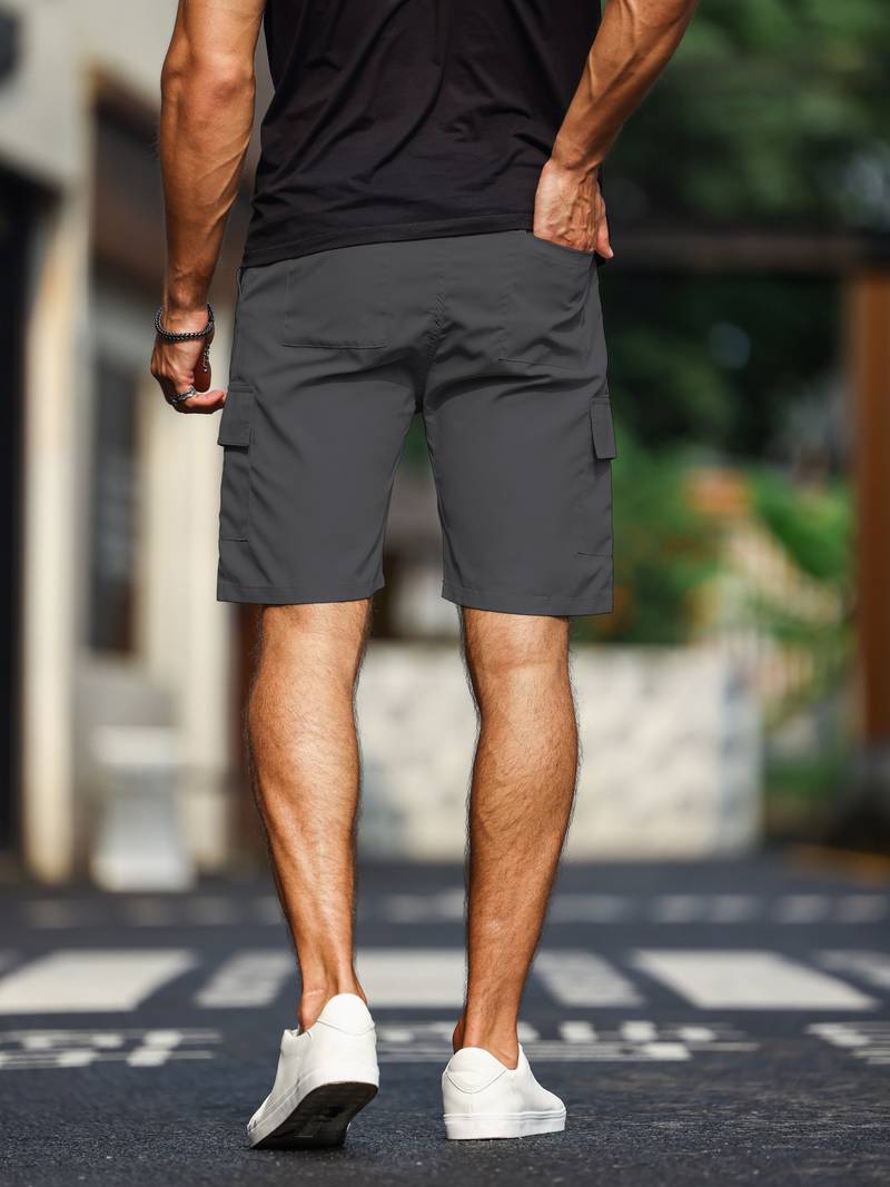 Ethan – simple, comfortable cargo shorts for men