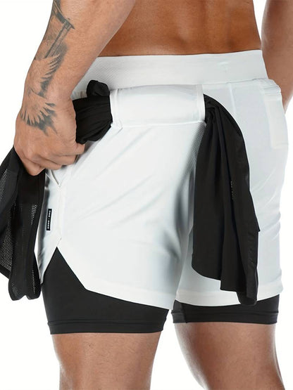 David - fashion multi-pocket cargo shorts