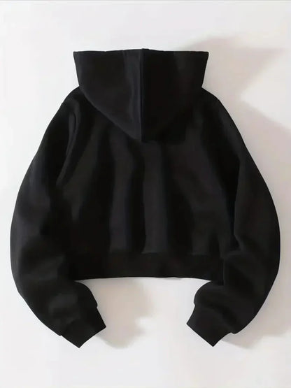 Melissa split zip hoodie