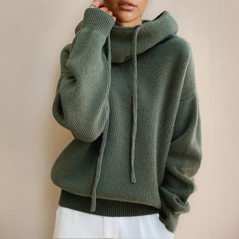 Bexley – warm knit hoodie