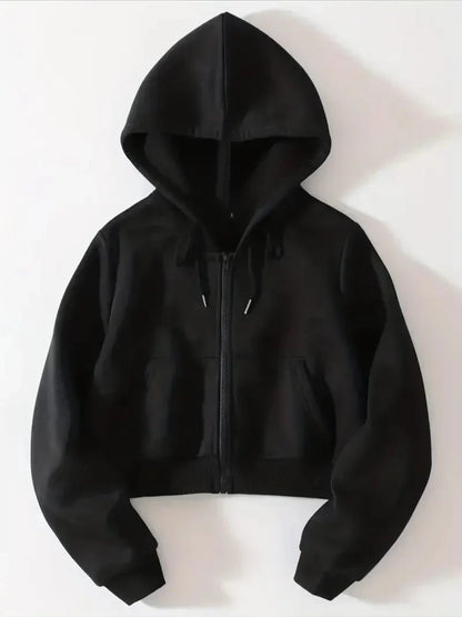 Melissa split zip hoodie