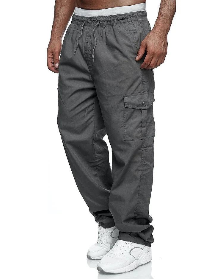 Dillon - loose cargo pants with multiple pockets