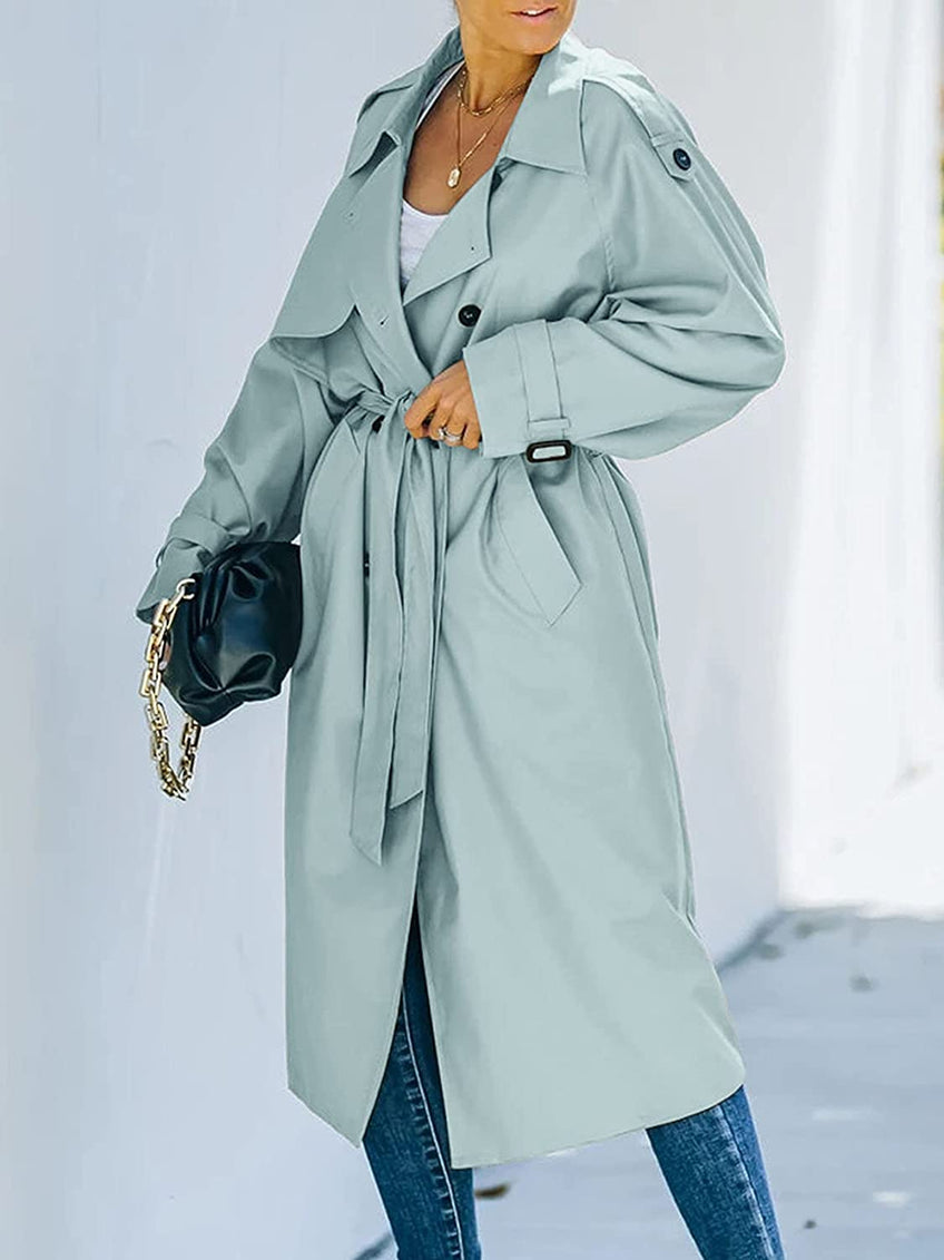 Sol – stylish long trench coat for women | winter