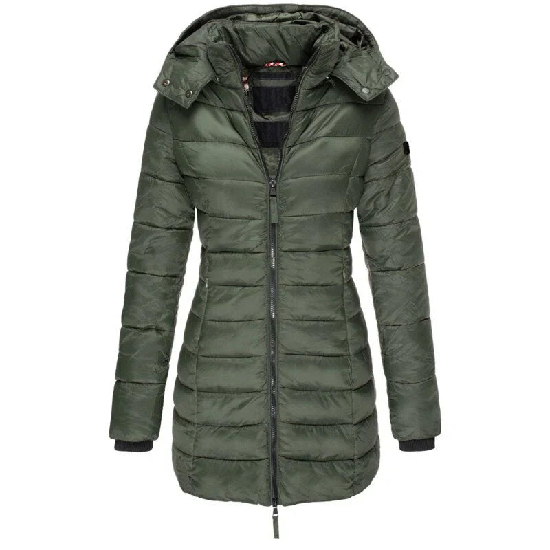 Zara - down jacket with hood