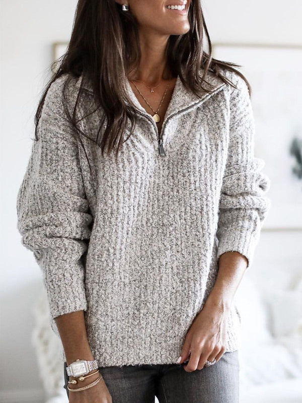 Sasha - elegant knitted sweater for women