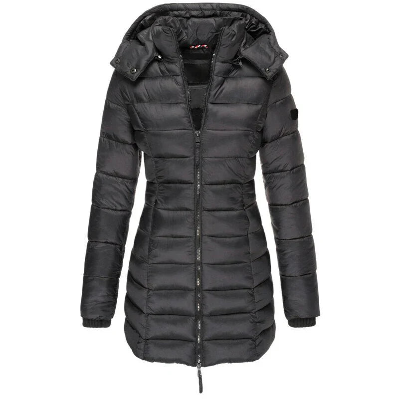 Zara - down jacket with hood