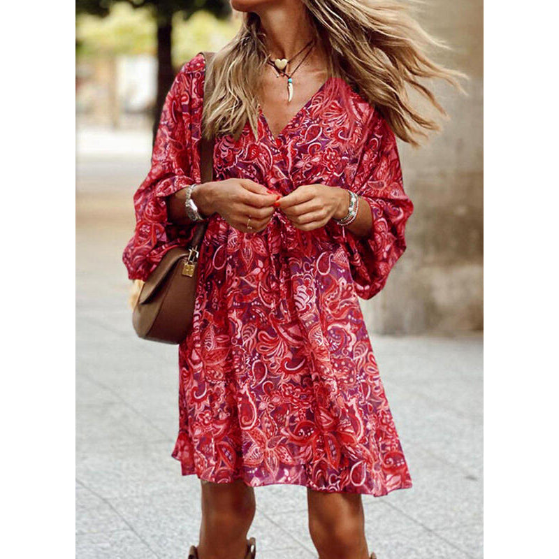 Summer breeze boho dress for women