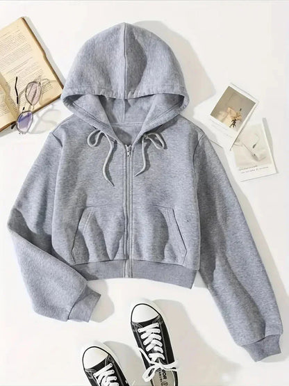 Melissa split zip hoodie