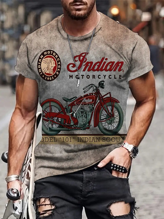 William - retro style graphic t-shirt for men