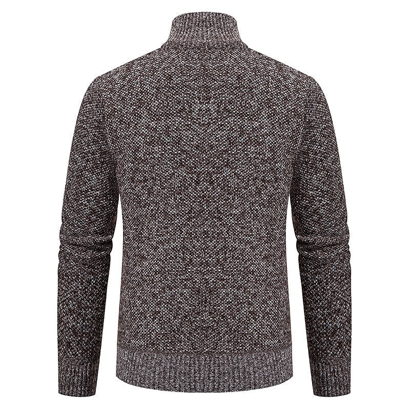 RALPH POLO - Stylish zipper knit sweater for men (Italian design)