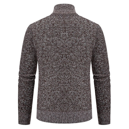 RALPH POLO - Stylish zipper knit sweater for men (Italian design)