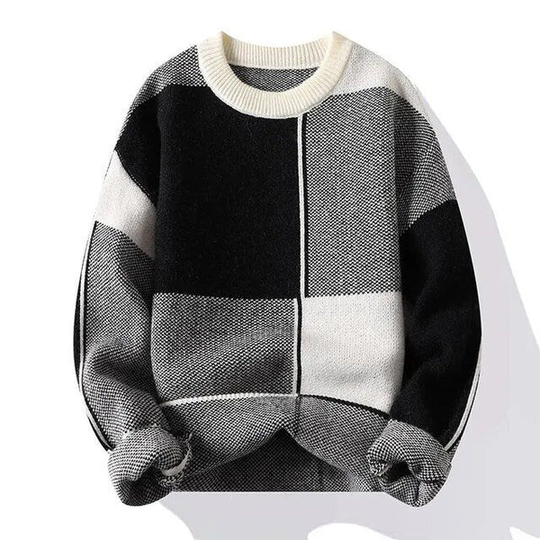 Vagn - knitted sweater with pattern