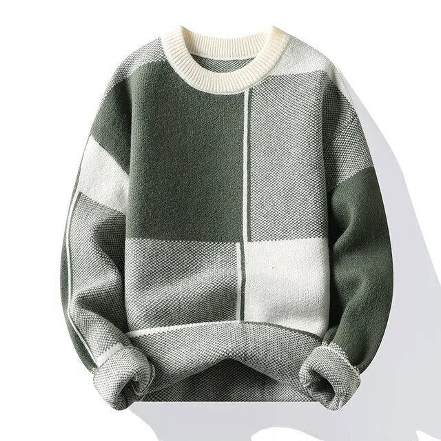 Vagn - knitted sweater with pattern