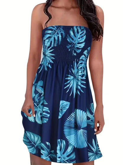 Mia - vacation off shoulder ruched midi dress