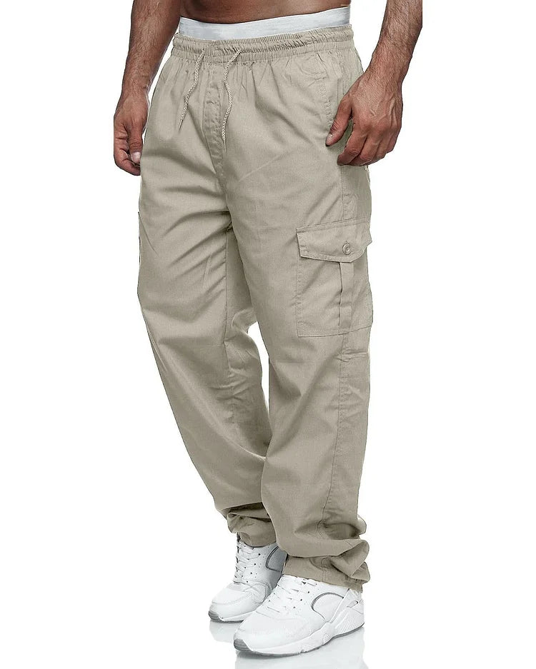 Dillon - loose cargo pants with multiple pockets