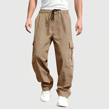 Harris - loose cargo pants with drawstring