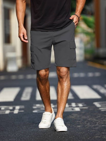 Ethan – simple, comfortable cargo shorts for men