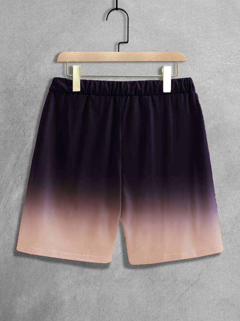 Liam – midnight blue gradient shorts