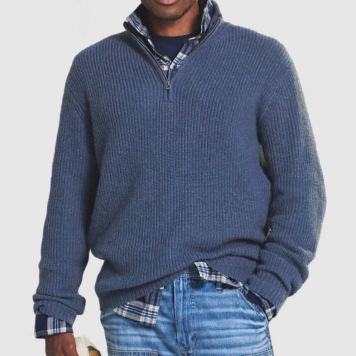 Cashmere zip jumper - dirk