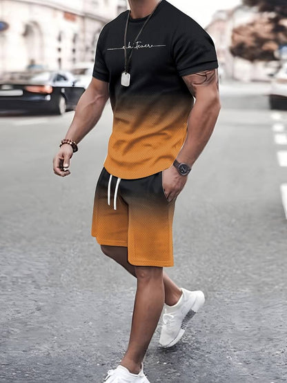 Richard – short sleeve crew neck t-shirt and shorts