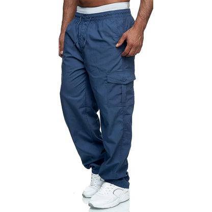 Dillon - loose cargo pants with multiple pockets